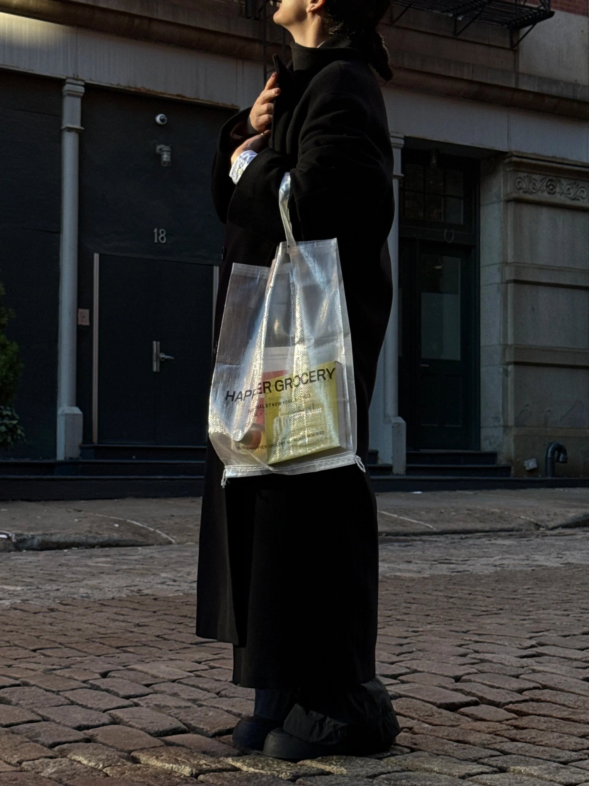FRANCES SPEAKS WITH HAPPIER GROCERY