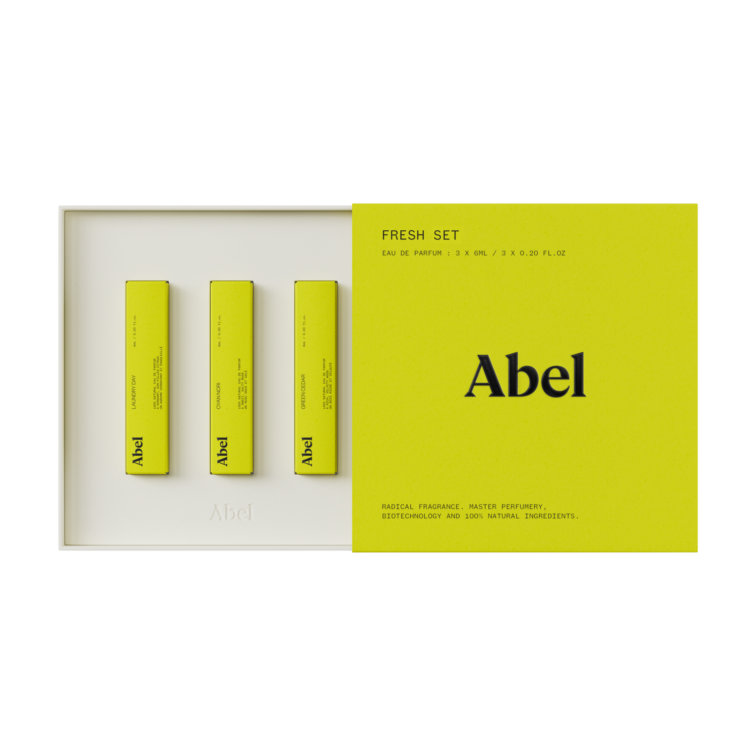 Fresh Gift Set | Natural Perfume 3-Piece Gift Set | Abel Fragrance